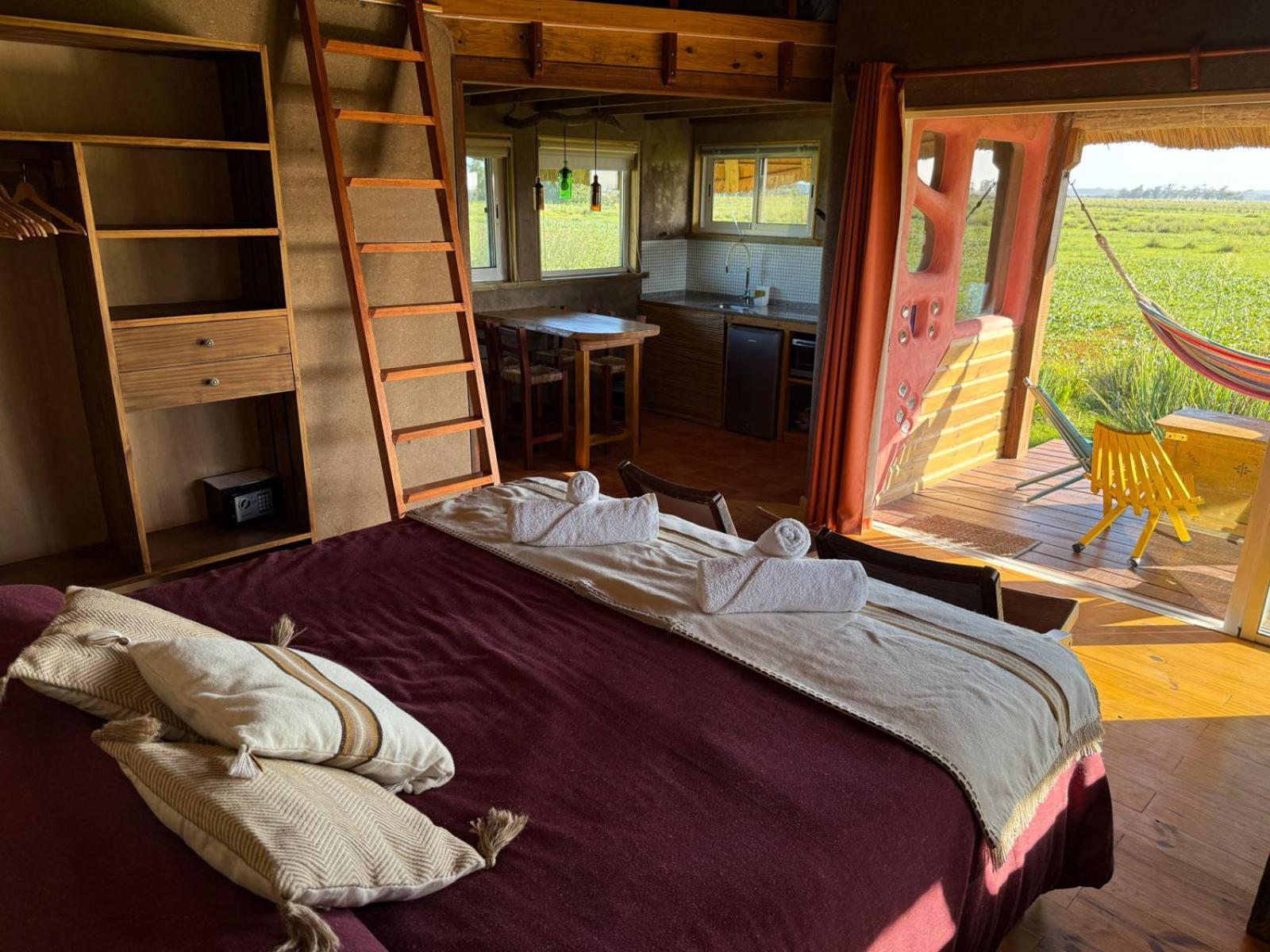 Los Chaja Ecolodge Barra de Valizas Exteriör bild