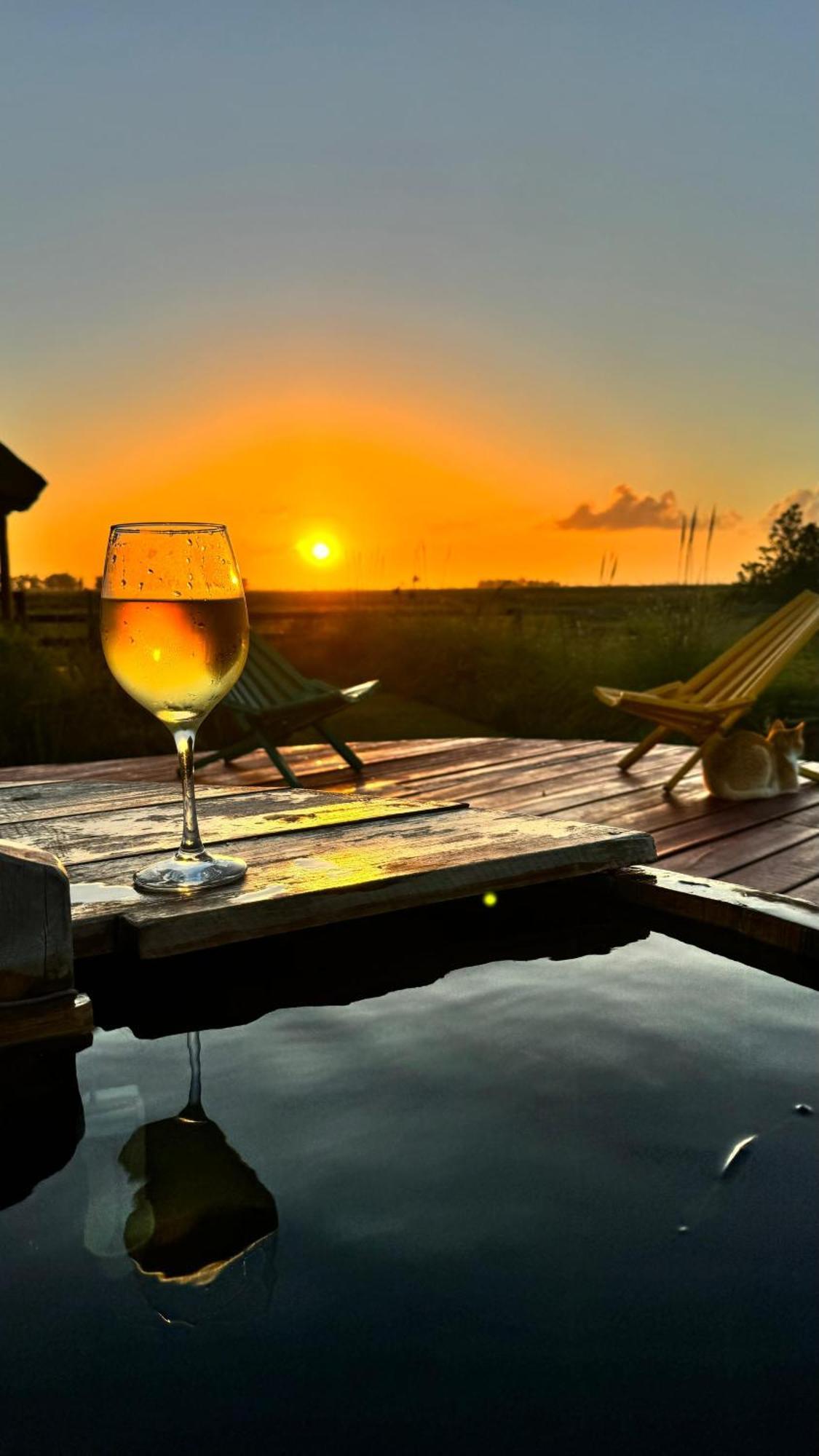 Los Chaja Ecolodge Barra de Valizas Exteriör bild